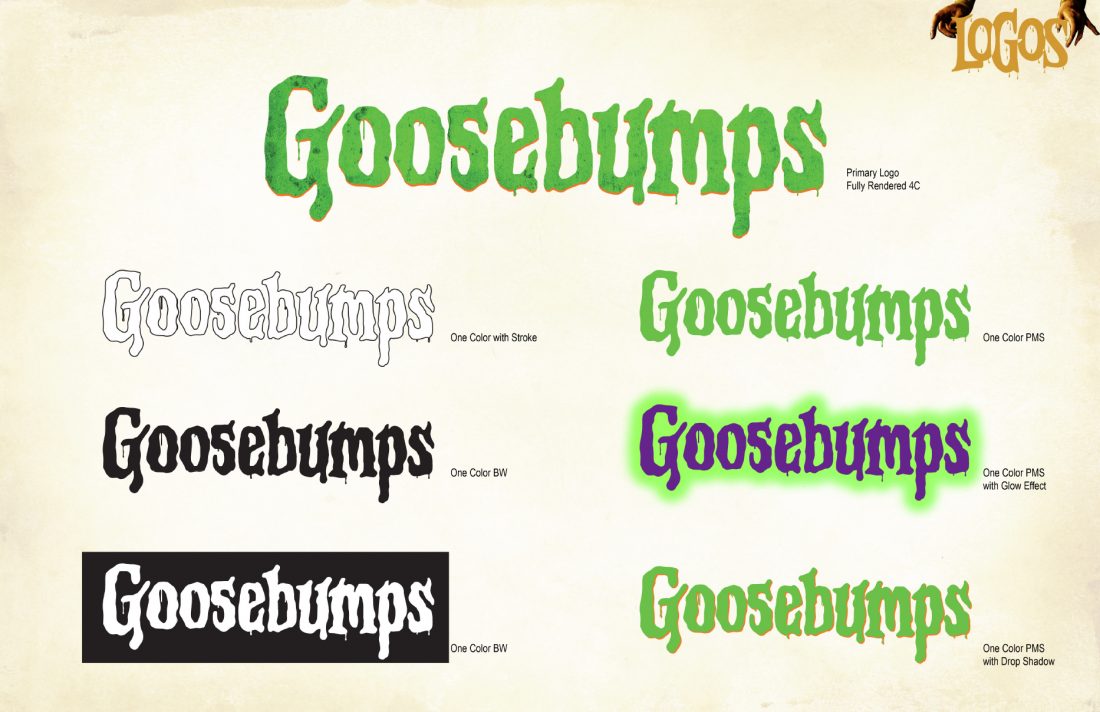 goosebumps logo font
